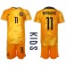 Nederland Steven Berghuis #11 Babykleding Thuisshirt Kinderen WK 2022 Korte Mouwen (+ korte broeken)